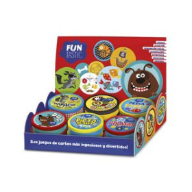Juegos educativos JUEGO IMAGILAND DISPLAY CARTAS REDONDAS FUNTASTIC (24 uds)