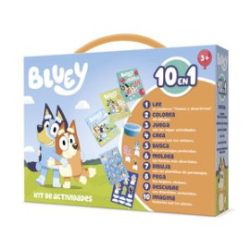 Juegos educativos JUEGO IMAGILAND MALETIN 10 EN 1 BLUEY
