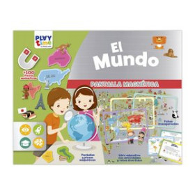 Juegos educativos JUEGO IMAGILAND PANTALLA MAGNETICA EL MUNDO