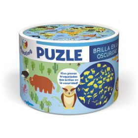 Juegos educativos JUEGO IMAGILAND PUZLE XL MUNDO ANIMAL