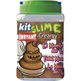 Juegos tradicionales JUEGO INSTANT SLIME KIT COMPLETO EL MONSTRUO DEL WC