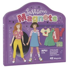 Juegos tradicionales magnéticos JUEGO MAGNETICO APLI FASHION 42 PIEZAS