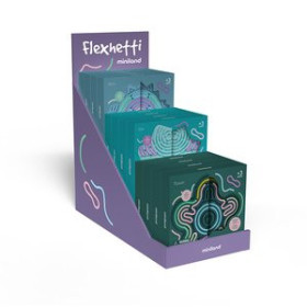 Juegos educativos JUEGO MINILAND FLEXIHETTI EXPOSITOR de 12 (3 mod.) (+18 meses)