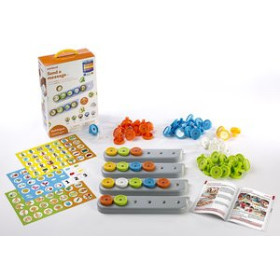 Juegos educativos JUEGO MINILAND SEND A MESSAGE (4-7 AÑOS) (4 Bases de juego + 64 pinchos + 105 pictogramas + guia didactica)