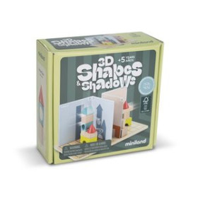 Juegos educativos JUEGO MINILAND 3D SHAPES & SHADOWS MADERA FSC 100% (+5 años)