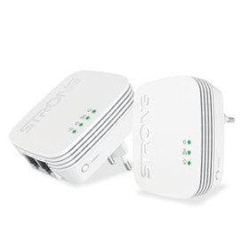 Networking KIT ADAPTADOR MINI STRONG POWERLINE WIFI 600 DUO