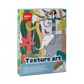 Kits de manualidades KIT APLI KID COLOREA CON TEXTURAS TEXTURE ART (+5 años)