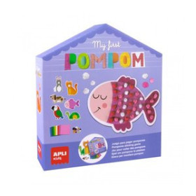 Kits de manualidades KIT APLI KIDS MY FIRST POM POM (+3 años)