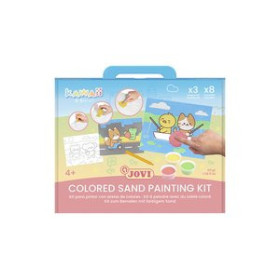 Kits de manualidades KIT DE MANUALIDADES JOVI KAWAII PINTA CON ARENA DE COLORES