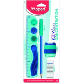 Juegos de escritura y accesorios KIT MAPED KIDY LEARN CONCENTRACION 4 PIEZAS