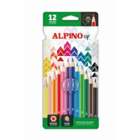 Lápices de colores LAPICES de COLORES ALPINO UP MINA PREMIUM estuche de 12