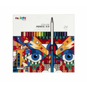 Lápices de colores LAPICES de COLORES CARIOCA PLUS CAJA de 24