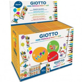Lápices de colores LAPICES de COLORES GIOTTO PARTY CAJA DE 60 (10x estuche de 6)