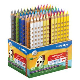 Lápices de colores LAPICES de COLORES LYRA GROOVE SCHOOL PACK de 96