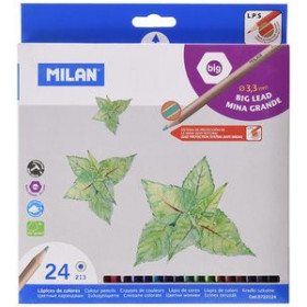 Lápices de colores LAPICES de COLORES MILAN estuche de 24