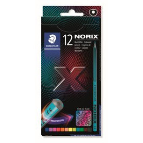 Lápices de colores LAPICES de COLORES STAEDTLER 186 NORIX estuche de 12