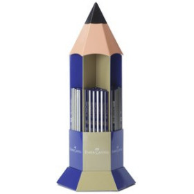 Lápices de grafito LAPIZ de GRAFITO FABER-CASTELL GOLDFABER-CASTELL 1225 EXPOSITOR de 120