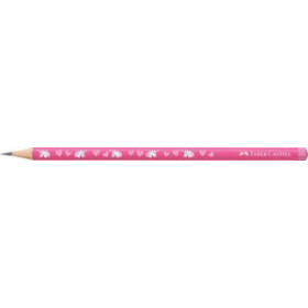 Lápices de grafito LAPIZ de GRAFITO FABER-CASTELL HB UNICORNIOS ROSA