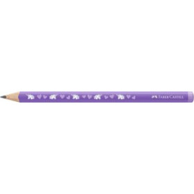 Lápices de grafito LAPIZ de GRAFITO FABER-CASTELL JUMBO HB UNICORNIOS VIOLETA