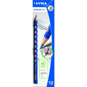 Lápices de grafito LAPIZ de GRAFITO LYRA GROOVE SLIM HB