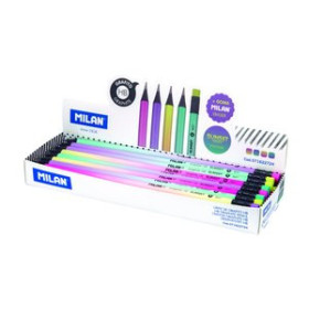 Lápices de grafito LAPIZ de GRAFITO MILAN HB SERIE SUNSET CAJA de 24