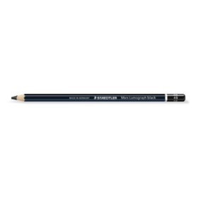 Lápices de grafito LAPIZ de GRAFITO STAEDTLER 100B LUMOGRAPH BLACK - 4B
