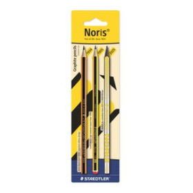 Lápices de grafito LAPIZ de GRAFITO STAEDTLER 120 NORIS EVOLUTION BLISTER de 3 (3 mod.)