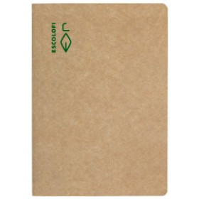 Libretas grapadas tapa blanda LIBRETA ESCOLOFI A4 50h 80g RECICLADO LISO