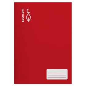 Libretas grapadas tapa blanda LIBRETA ESCOLOFI 4º 32h MILIMETRADO 4x4x16 70g ROJO