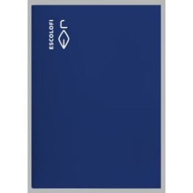 Libretas grapadas tapa blanda LIBRETA ESCOLOFI 4º 50h CUADRIC.3x3 70g AZUL
