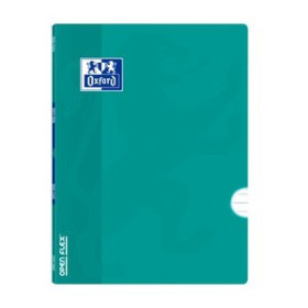 Libretas grapadas tapa PP LIBRETA GRAPADA OXFORD SCHOOL OPENFLEX A4 48h HORIZONTAL AQUA