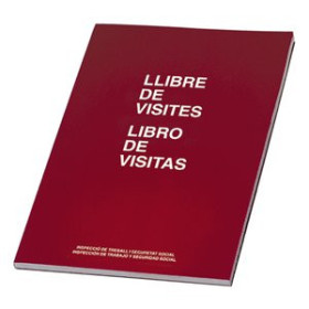 Libro de visitas LIBRO CONTABILIDAD A4 Nº 98 VISITAS VALENCIANO/CASTELLANO