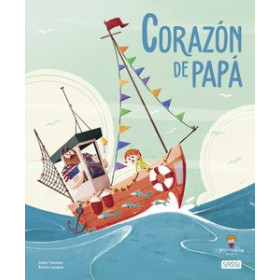 Juegos educativos LIBRO ILUSTRADO SASSI MANOLITO BOOKS CORAZON DE PAPA 32 pag. (+5 años)