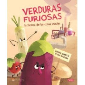 Juegos educativos LIBRO ILUSTRADO SASSI MANOLITO BOOKS VERDURAS FURIOSAS 2 40 pag. (+5 años)