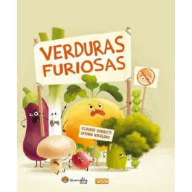 Juegos educativos LIBRO ILUSTRADO SASSI MANOLITO BOOKS VERDURAS FURIOSAS 40 pag. (+5 años)