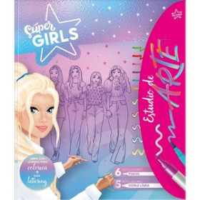 Juegos educativos LIBRO SUPER GIRLS ESTUDIO DE ARTE