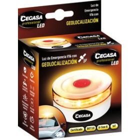 Teléfonos LUZ/BALIZA DE EMERGENCIA CEGASA GEOLOCALIZADA V16 (homologada DGT)