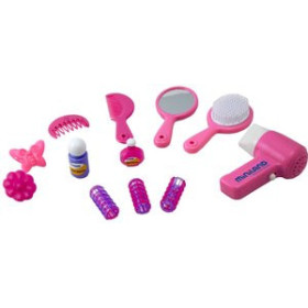 Juegos tradicionales MALETIN MINILAND CON 12 ACCESORIOS DE PELUQUERIA Y BELLEZA