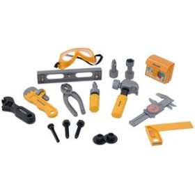 Juegos tradicionales MALETIN MINILAND CON 17 HERRAMIENTAS DE BRICOLAJE