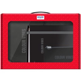 Mochilas y carros MALETIN REGALO DOHE COLOUR VIBES (MOCHILA + CARPEBLOC + PORTATODO TRIPLE) NEGRO