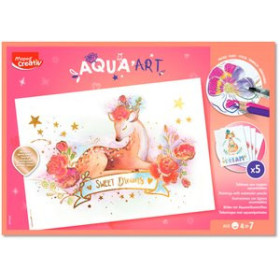 Juegos educativos MAPED CREATIV AQUA ART SET LAPICES ACUARELABLES+ UTENSILIOS
