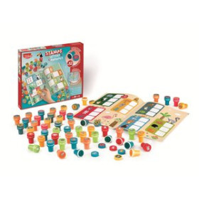 Juegos educativos MAPED CREATIVE  LETTERS & ANIMALS  52 SELLOS