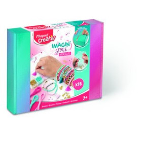 Juegos educativos MAPED CREATIVE IMAGIN STYLE PULSERAS CON TU PROPIO ESTILO