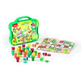 Juegos educativos MAPED CREATIVE MALETIN DE 26 SELLOS (DINOSAURIOS)