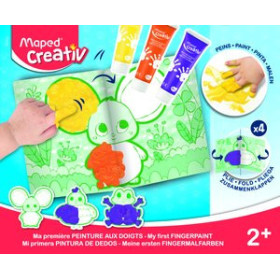 Juegos educativos MAPED CREATIVE MI PRIMER KIT DE MANUALIDADES - EARLY AGE PINTURA DE  DEDOS