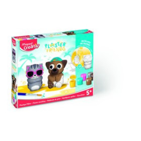 Juegos educativos MAPED CREATIVE PLASTER FRIENDS YESO AMIGOS DEL VERANO