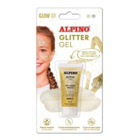 Maquillaje MAQUILLAJE ALPINO GLITTER METALICO ORO BLISTER DE 1