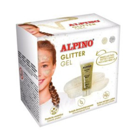 Maquillaje MAQUILLAJE ALPINO GLITTER METALICO ORO ESTUCHE DE 6