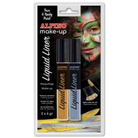 Maquillaje MAQUILLAJE ALPINO MAKE-UP LIQUID LINER 6 gr. ORO&PLATA BLISTER de 2