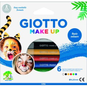 Maquillaje MAQUILLAJE GIOTTO MAKE UP SET LAPICES COSMETICOS COLORES CLASICOS CAJA DE 6